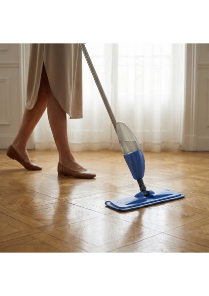 Premium Sprey Mop Mikrofiber Mop Paspas Temizlik Seti Mavi fiyatları