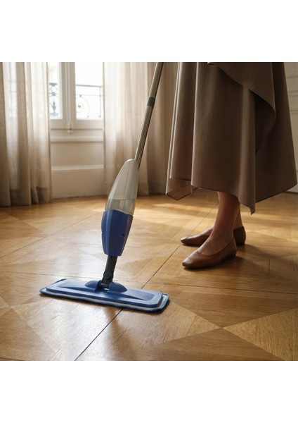 Premium Sprey Mop Mikrofiber Mop Paspas Temizlik Seti Mavi modelleri