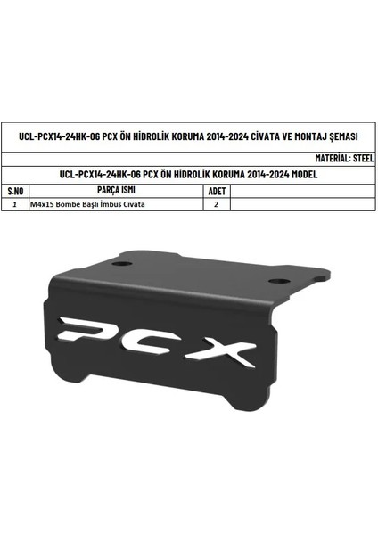 Honda Pcx (2021-2025) Uyumlu Hidrolik Fren Kutusu Koruma fiyatları