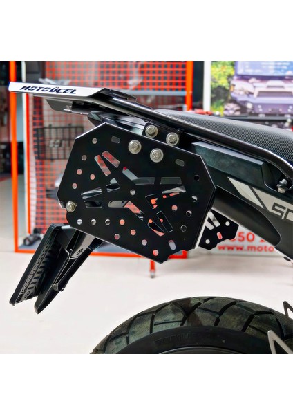 Honda Nx 500 Uyumlu Topcase Çanta Demiri Entegreli Yan Çanta Demiri