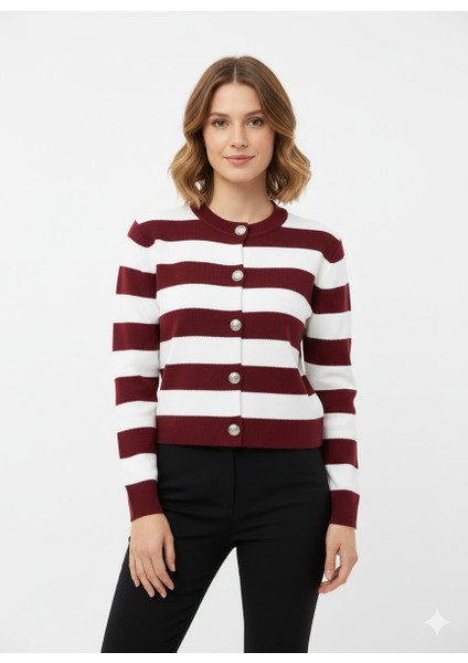 1032 Gold Düğme Triko