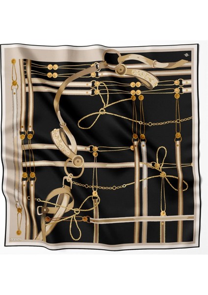 Saf Ipek Eşarp (Nostalji Sura) (S) 9046D 08