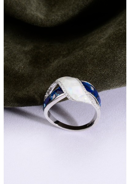 925 Ayar Gümüş Opal Taşlı Yüzük fırsatları