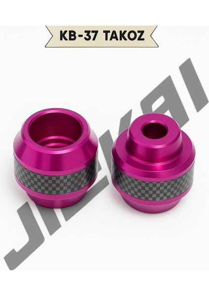 Jıekaı Motosiklet Ön Teker Takoz Fuşya