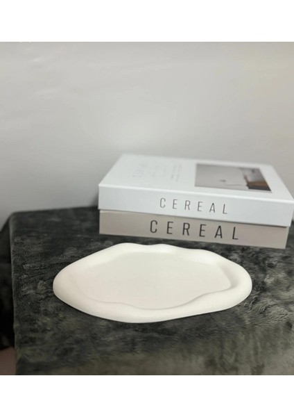 Hediyelik Dekorasyon Ürün Taş Tozu Seti El Yapımı Beyaz Dekor Ürünü fırsatları