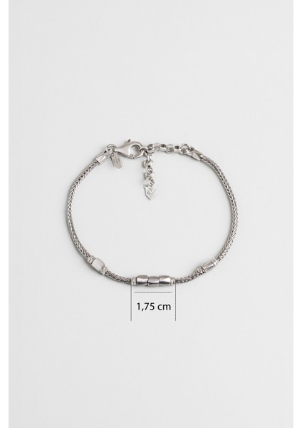 Dareon Italyan 22 cm Gümüş Erkek Zincir Bileklik modelleri