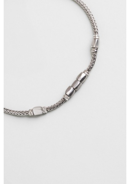 Dareon Italyan 22 cm Gümüş Erkek Zincir Bileklik indirimleri