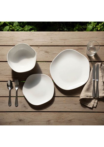 Ütopya 3 Parça Tek Kişilik Yemek Takımı fırsatları