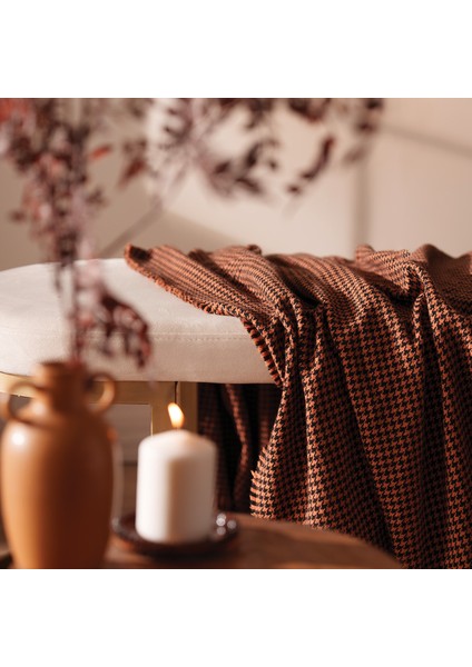 Resta Akrilik Tv Battaniyesi, 140X190 cm - Kahve modelleri