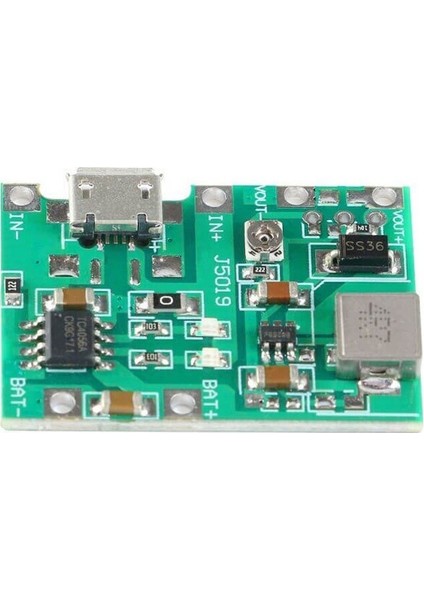 TP4056 18650 Lityum Pil Şarj Micro USB Ayarlı Voltaj Yükseltici 3-7V To 27V Boost Step Up Lion Akü fırsatları