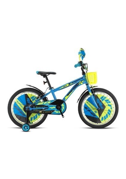 X-Force - 16" Mtb - 10' - Vitessiz - V.b - Mavi-Siyah/sarı