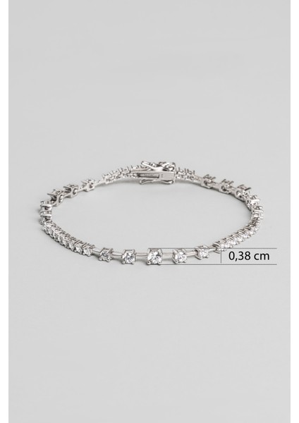 Euphoria 18 Ayar Beyaz Altın Kaplama Gümüş Su Yolu Bilekilk modelleri