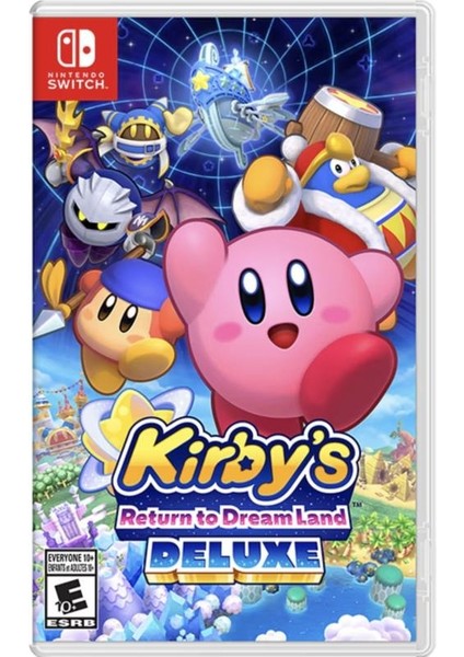Kirbys Return To Dream Land Deluxe Nintendo Switch