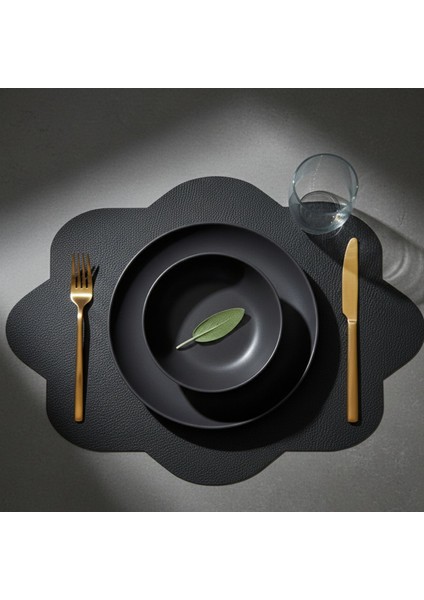 2 Adet Deri Dikdörtgen Amerikan Servis 33X44 cm Simetrik Desenler Serisi 118 fiyatları