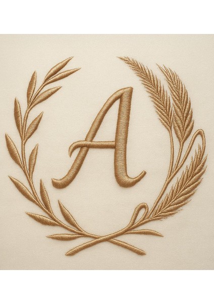 Kişiye Özel Harf Işlemeli Bej Fırfırlı Şeker Yastık, Ev Hediyesi modelleri