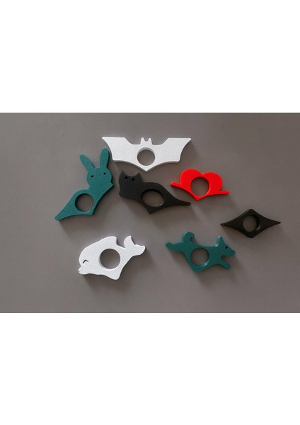 7 Adet Kitap Okuma Yüzüğü Kitap Tutucu Sayfa Tutucu