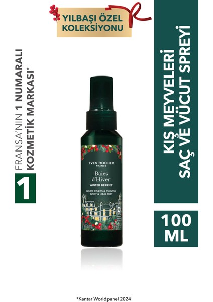 Yılbaşı Saç ve Vücut Spreyi-Kış MEYVELERI-65887