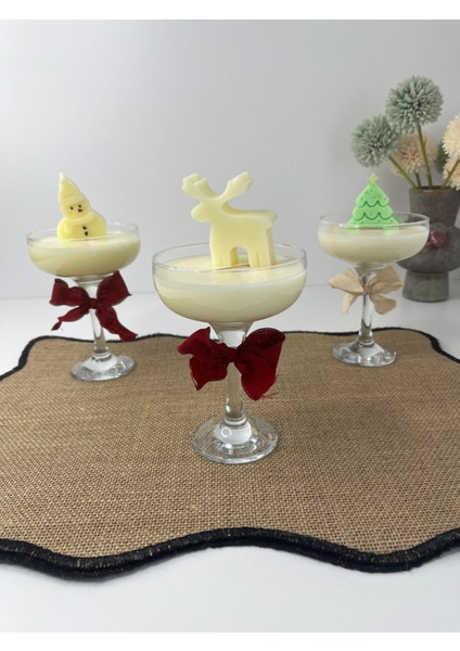 Yeni Yıl Kokteyl Mum