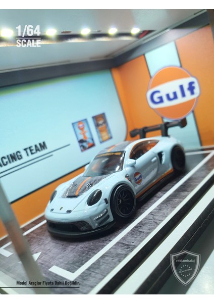 Gulf Diecast LED Işıklı Akrilik Korumalı Stand/diorama 1:64 Ölçek fiyatları