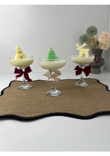 Yeni Yıl Kokteyl Mum