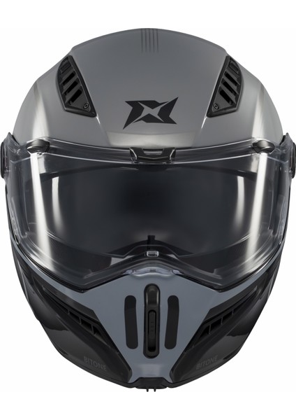 Ghostfighter Sv Bitone C2 Gri Motosiklet Çene Açılır Kaskı modelleri