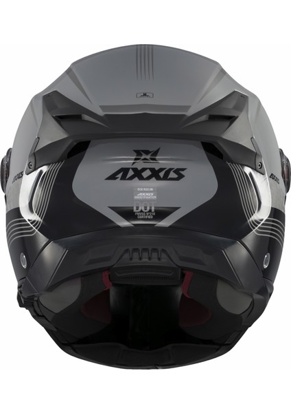 Ghostfighter Sv Bitone C2 Gri Motosiklet Çene Açılır Kaskı indirimleri