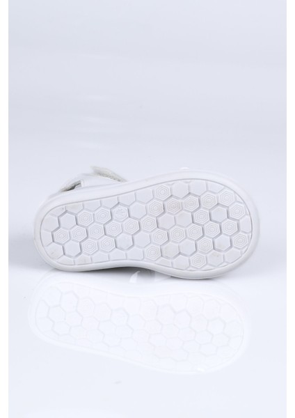 K.713 Hakiki Deri Sandalet I.b. Pudra - 20