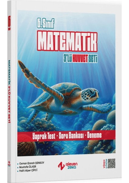 6. Sınıf Matematik 3'lü Kuvvet Serisi Seti