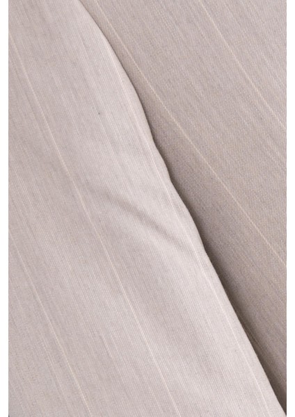 Erkek Kruvaze Takım Elbise Geniş Çizgili Kırlangıç Yaka Çift Yırtmaç Rahat Kalıp Bej fiyatları