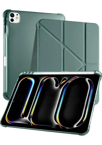 Ipad Uyumlu Trifold Yumuşak Akıllı Uyku Modlu Tablet Kılıfı