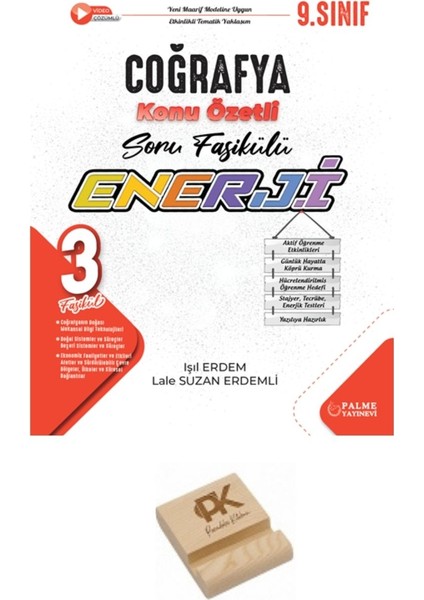 Palme 9. Sınıf Enerji Coğrafya Konu Özetli Soru Bankası + Telefon Standı