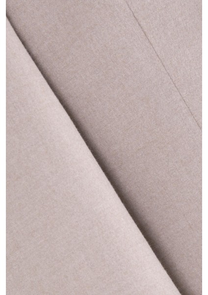 Erkek Klasik Takım Elbise Flanel Yün Mono Yaka Çift Yırtmaç Rahat Kalıp Bej fiyatları