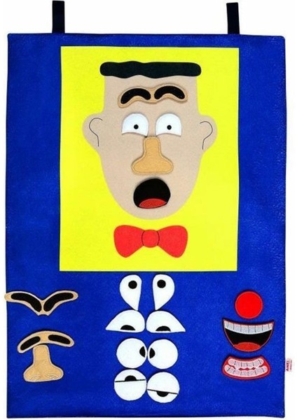 AND-5123 Cırtlı Pano Yüz Ifadeleri Erkek