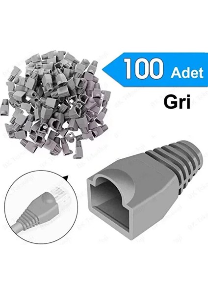 Yeni Nesil RJ45 Sıkma Pensesi RJ45 Test Cihazı 100 Adet Cover 100 Adet Yeni Nesil Metal Ez 8PC8C