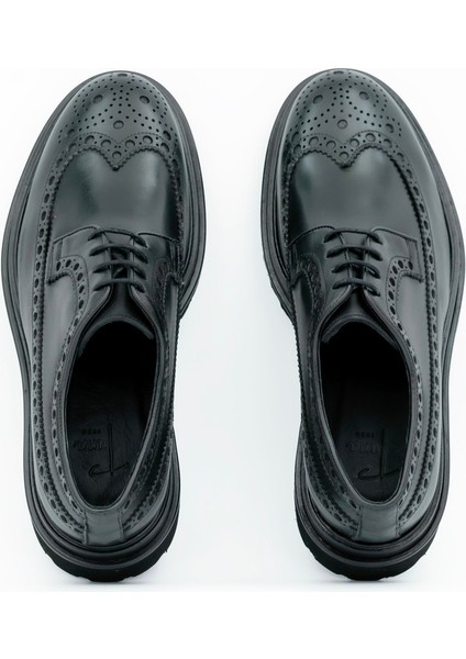 Hakiki Deri Eva Taban Oxford Model Erkek Ayakkabı - E4466 fırsatları