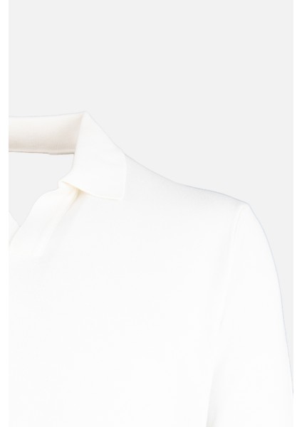 Erkek Polo Yaka Triko Kazak Slim Fit Pamuk Kaşmir Kemik fiyatları