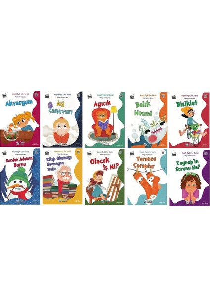 1. Sınıf Okumayı Sevdiren Renkli Resimli Hikayeler 15- 10 Kitap fiyatları