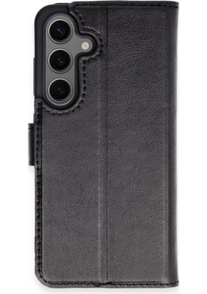 Samsung Galaxy S24 Plus Kılıf Trend S Plus Kapaklı Kılıf - Siyah