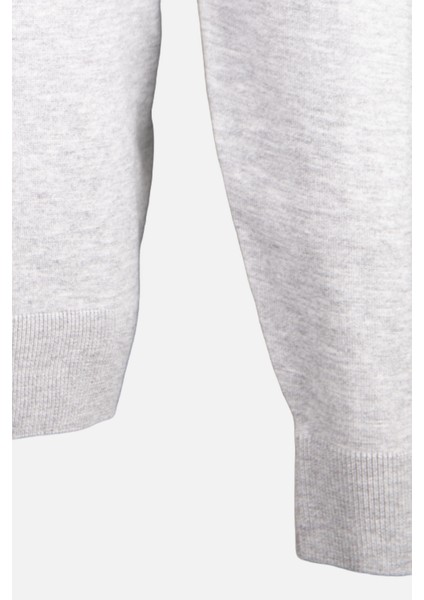 Erkek Yarım Balıkçı Yaka Triko Kazak Pamuk Kaşmir Slim Fit A.gri modelleri