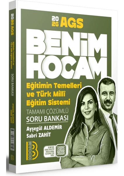 2026 Ags Eğitimin Temelleri ve Türk Milli Eğitim Sistemi Tamamı Çözümlü Soru Bankası