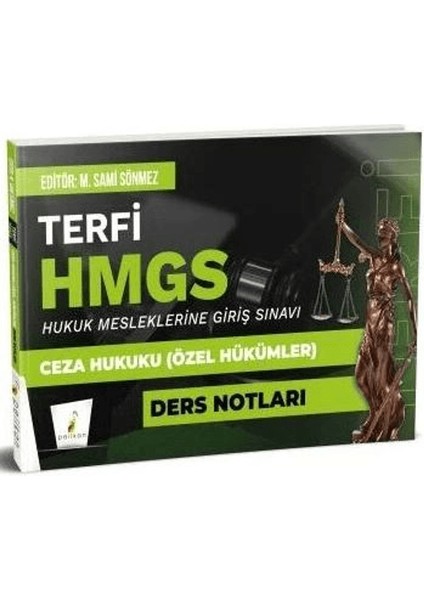 Terfi Hmgs Ceza Hukuku Özel Hükümler Ders Notları