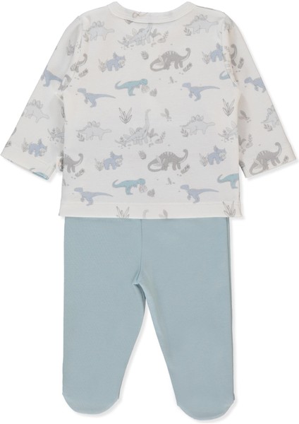 Interlok Patikli Pijama Takımı 2li (Me And Dudes) Petrol Yeşil fiyatları