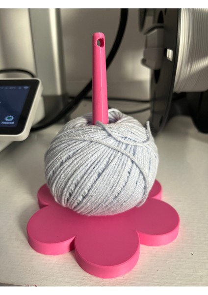 Taşınabilir Yumak Tutucu Yumak Çarkı Seyahat Örgü Punch Örgü Yumak Tutucu Tıg Yumak Kasesi (Fuşya) modelleri