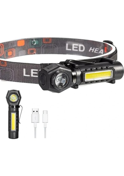 Şarjlı Mıktanıslı Kafa Lambası WT-621 indirimleri