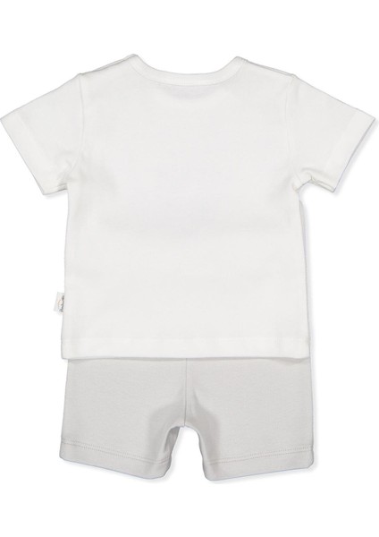 Interlok Şortlu Pijama Takımı 2li (Whales) Gri fiyatları