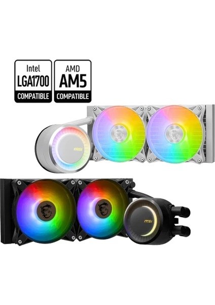 Msı Mag Corelıquıd E240 Argb LED 240MM Sıvı Soğutma