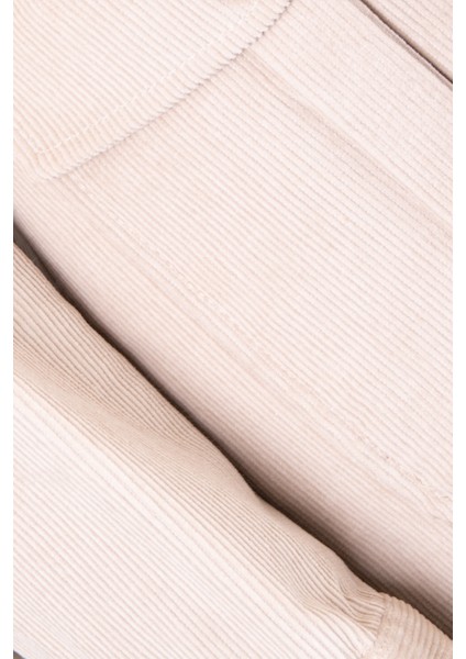 Erkek Trençkot Kadife Kumaş Kuşaklı Safari Cepli Modern Fit Mono Yaka Bej fiyatları