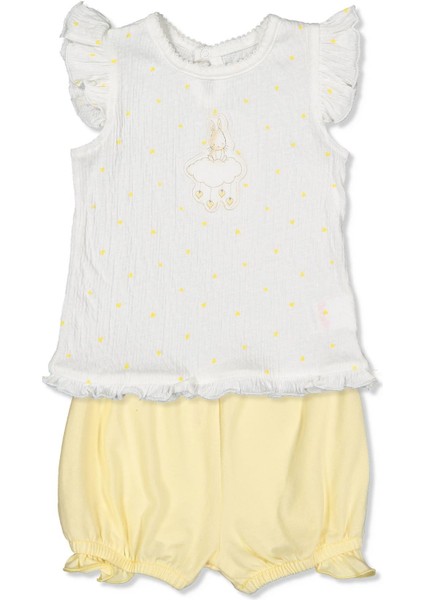 Süprem Pijama Takımı 2li (Mını Heart) Sarı