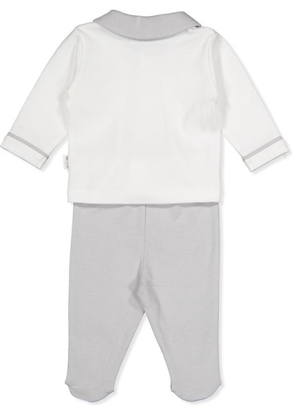 Interlok Patikli Pijama Takımı 2li (Royal Man) Gri fiyatları