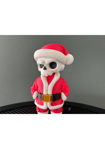 Yılbaşı Noel Temalı Kuru Kafa Skull Figür modelleri